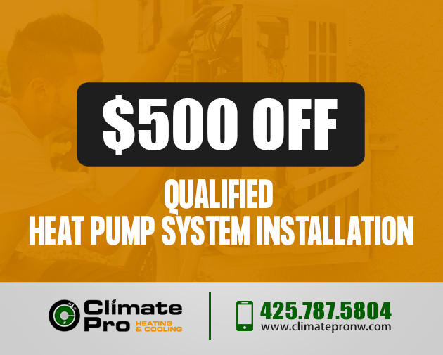 $500 OFF ON QUALIFIED AC OR HEAT PUMP INSTALLATION