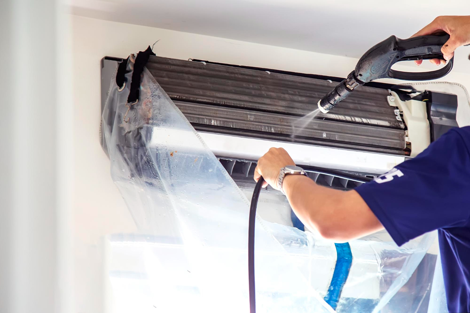 AC cleaning